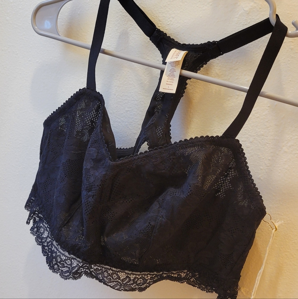 Bare Necessities Black Lace Bralette
